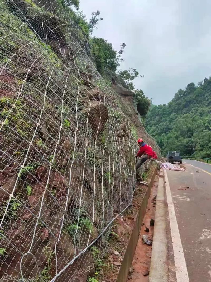 六安霍山县边坡绿化防护